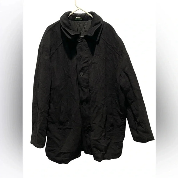 Ralph Lauren Other - Ralph Lauren Men’s 100% Peacoat zip/button closure size 48L Black